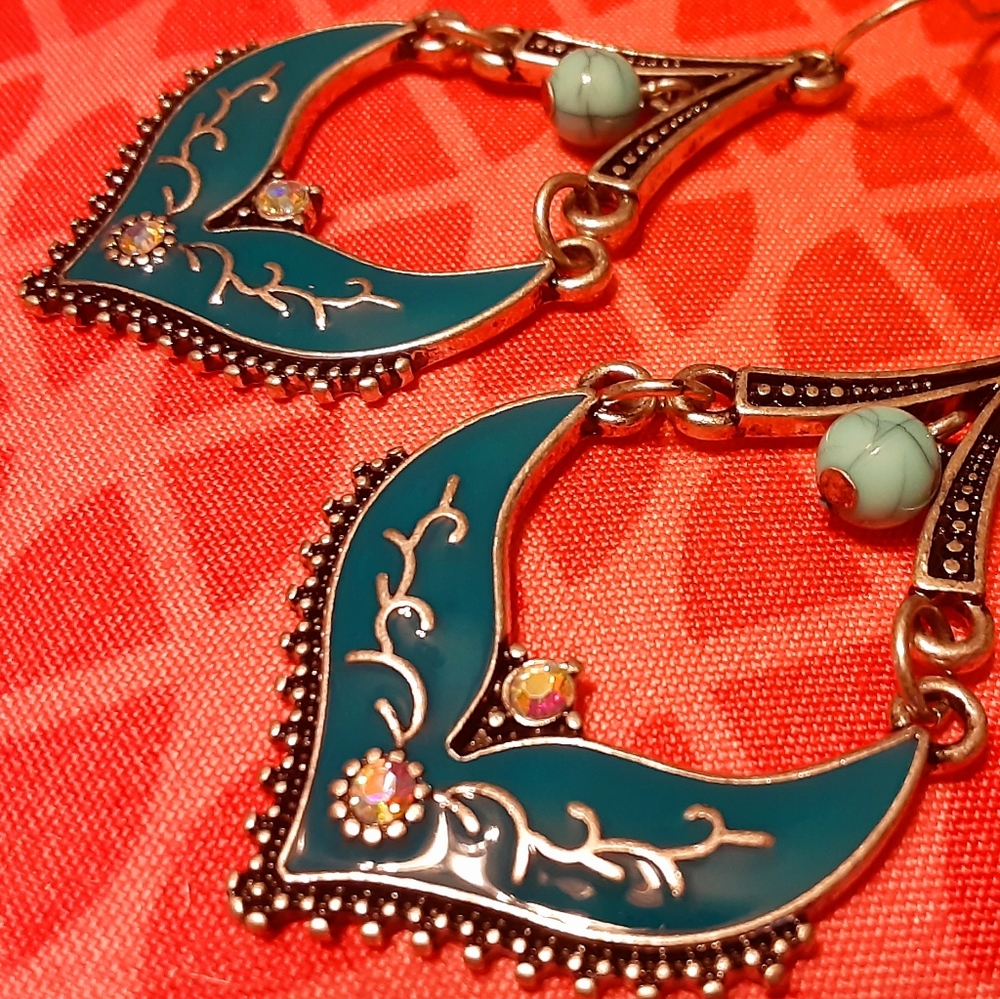 Cowgirl Up Saddle Inspired Dangles